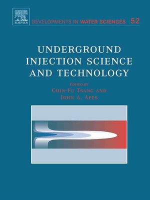 cover image of Underground Injection Science and Technology